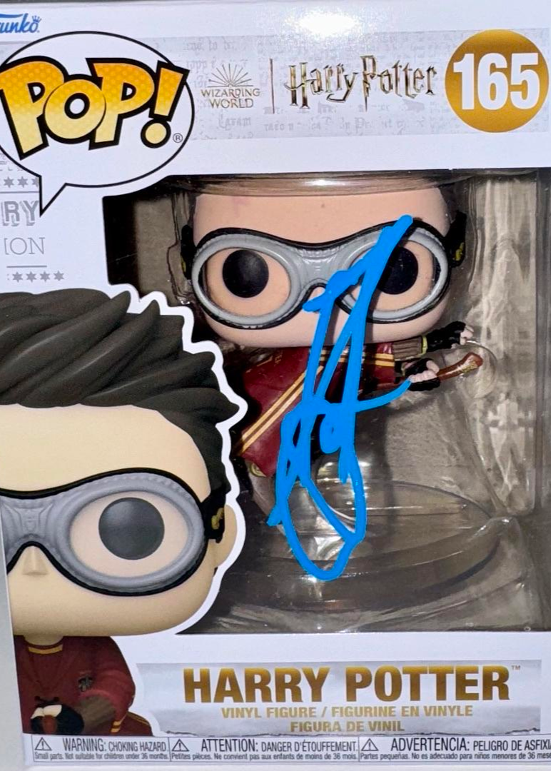 Daniel Radcliffe Signed Funko Pop #165 "Harry Potter" - Beckett COA #02